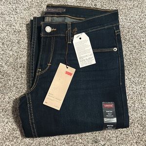 NWT Levi’s 524 Bootcut Slim Fit Stretch Denim Jeans Size 9M/29